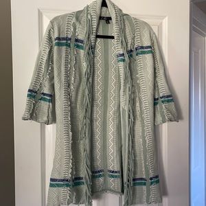 C Luce sweater cardigan size small